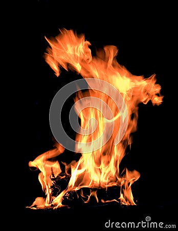 Flame â„–2 Stock Photo